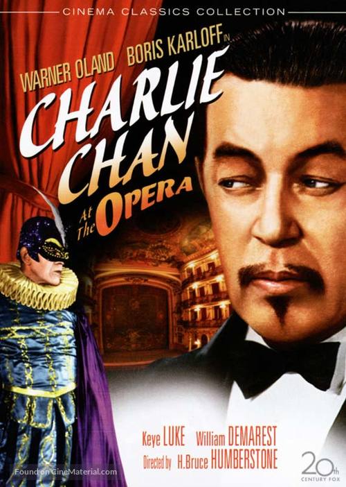 Charlie Chan at the Opera - DVD movie cover