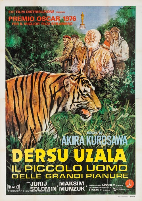 Dersu Uzala - Italian Movie Poster