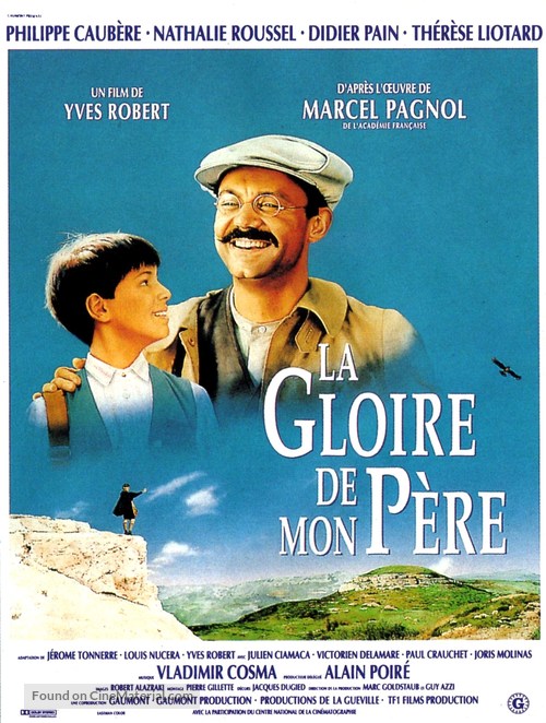 La gloire de mon p&egrave;re - French Movie Poster