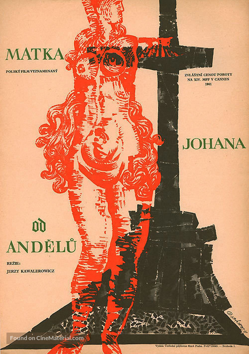 Matka Joanna od aniol&oacute;w - Czech Movie Poster