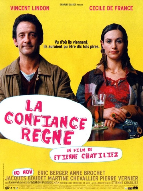 La confiance r&egrave;gne - French Movie Poster