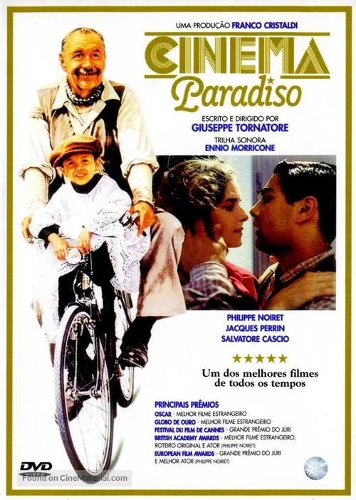Nuovo cinema Paradiso - Brazilian DVD movie cover