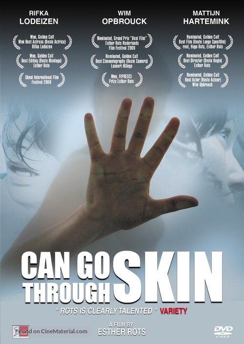 Kan door huid heen - DVD movie cover