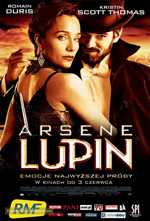 Arsene Lupin - Polish Advance movie poster