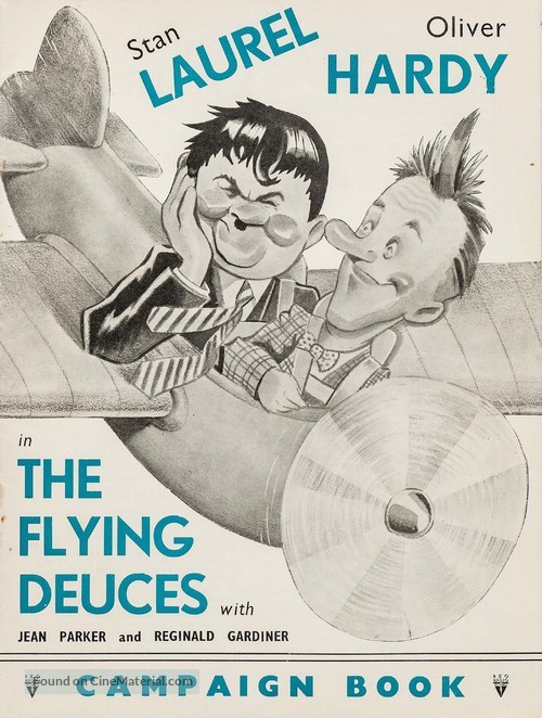 The Flying Deuces - British poster