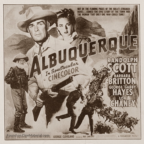 Albuquerque (1948) movie poster