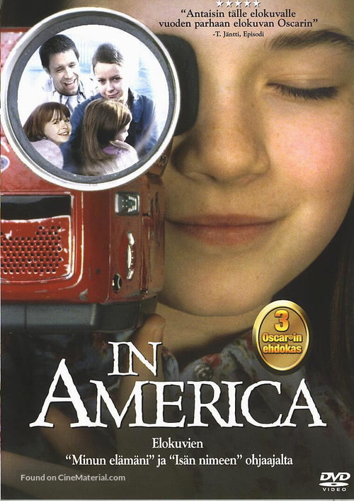 In America - Finnish Movie Cover
