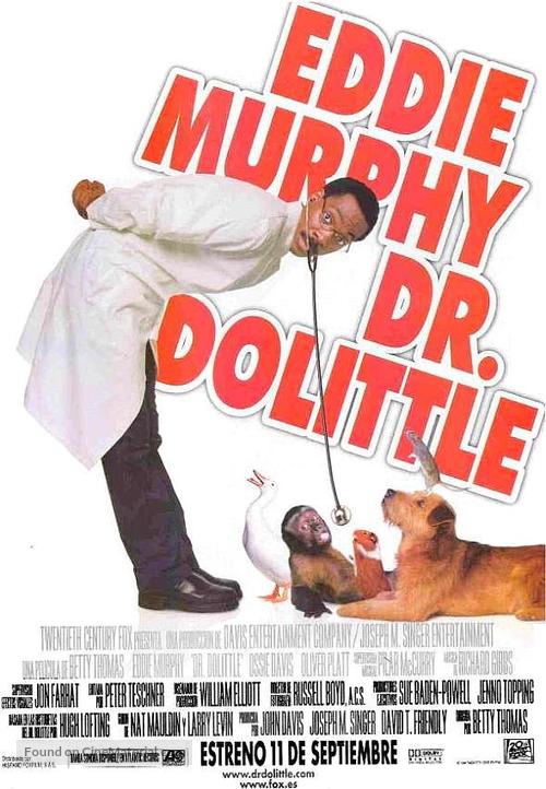 Doctor Dolittle - Spanish Movie Poster