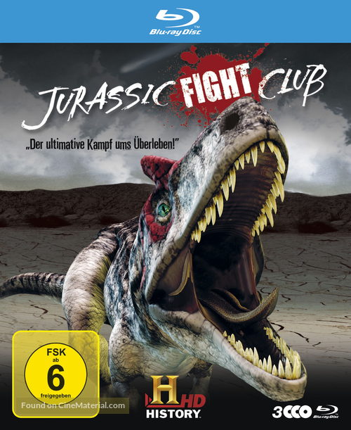 &quot;Jurassic Fight Club&quot; - German Blu-Ray movie cover