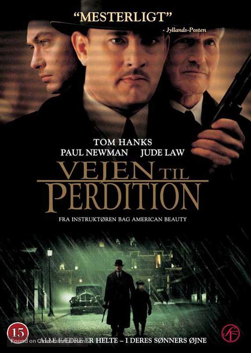 Road to Perdition - Danish DVD movie cover