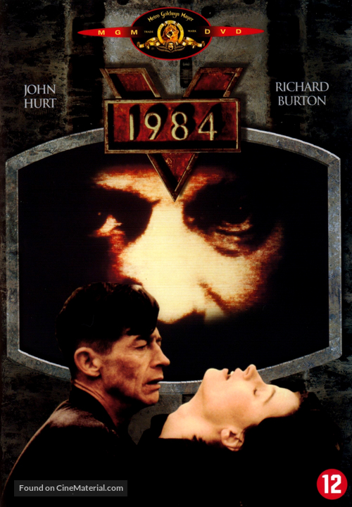 Nineteen Eighty-Four - Dutch DVD movie cover