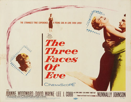 The Three Faces of Eve - Movie Poster