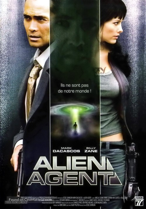 Alien Agent - French DVD movie cover