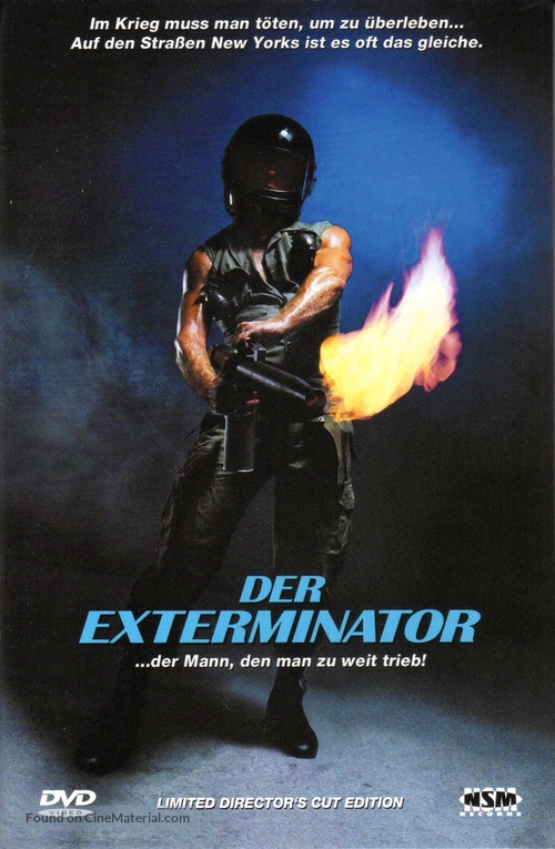 The Exterminator - Austrian DVD movie cover