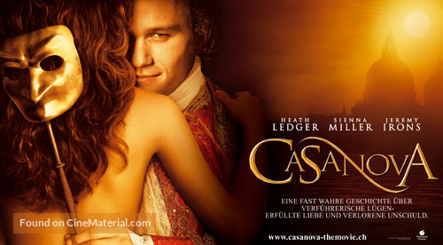 Casanova - Swiss Movie Poster