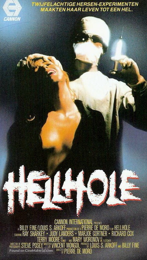 Hellhole - Dutch VHS movie cover