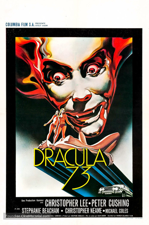 Dracula A.D. 1972 - Belgian Movie Poster