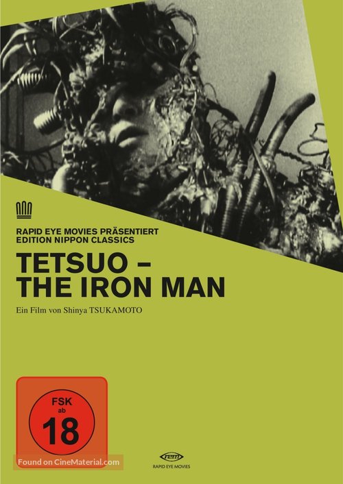 Tetsuo - German Movie Cover