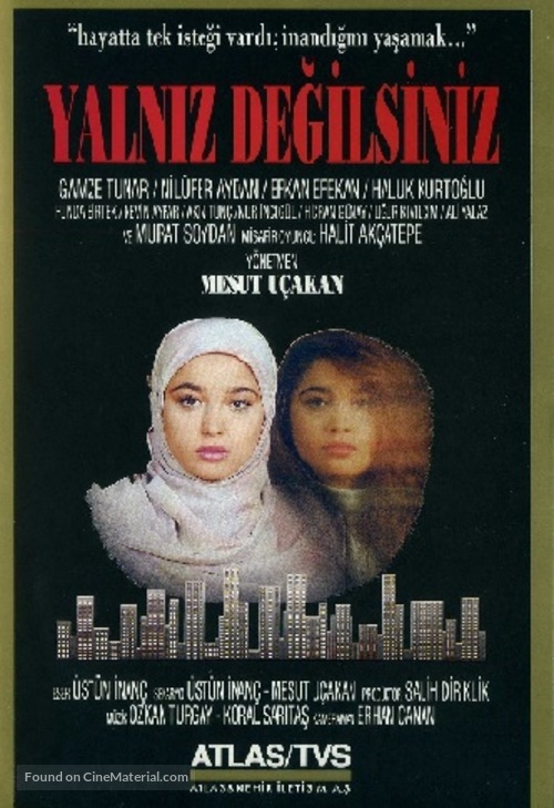 Yalniz degilsiniz - Turkish Movie Poster