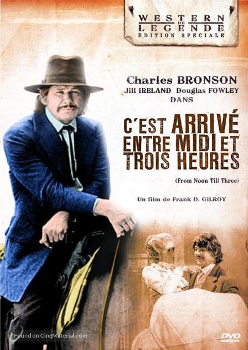 From Noon Till Three - French DVD movie cover