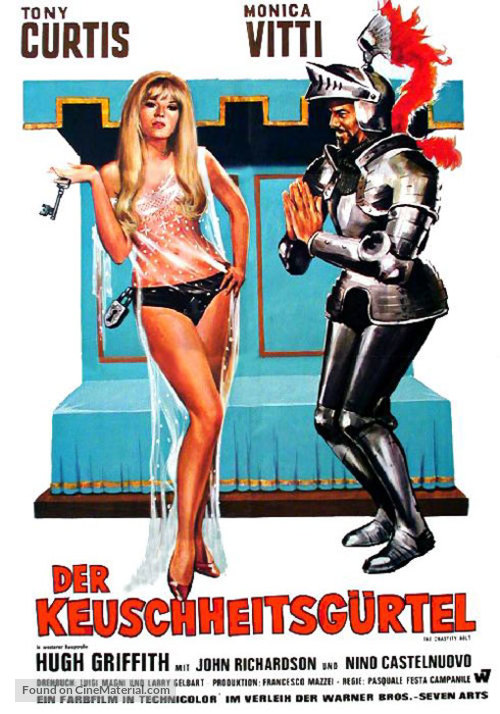 La cintura di castit&agrave; - German Movie Poster
