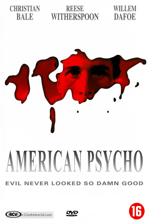 American Psycho - Dutch DVD movie cover