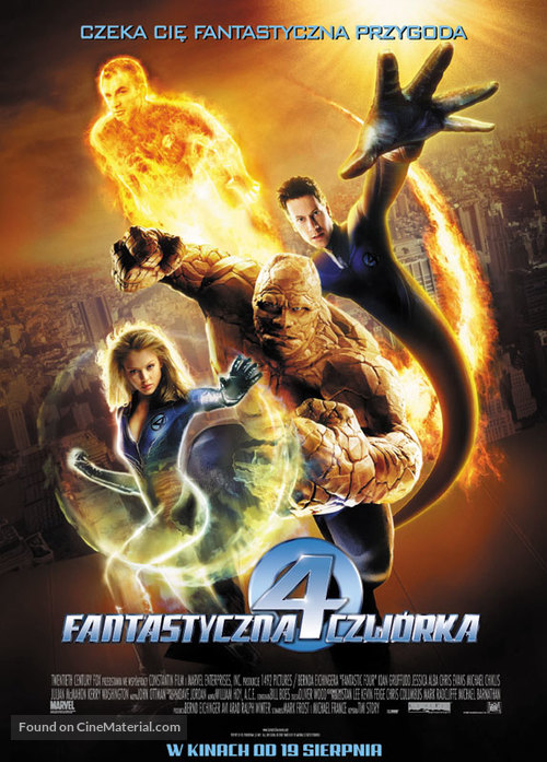 Fantastic Four - Polish Movie Poster