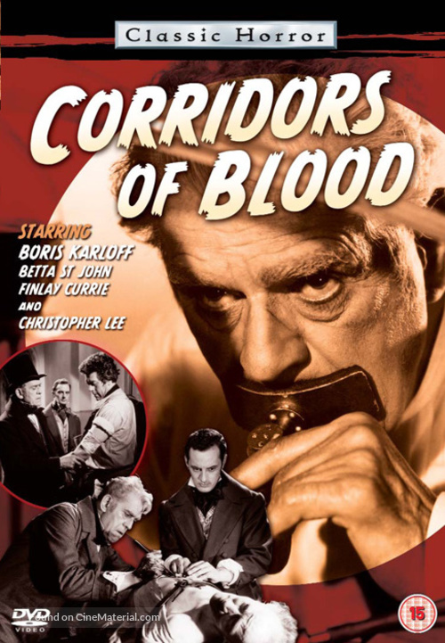 Corridors of Blood - British Movie Cover
