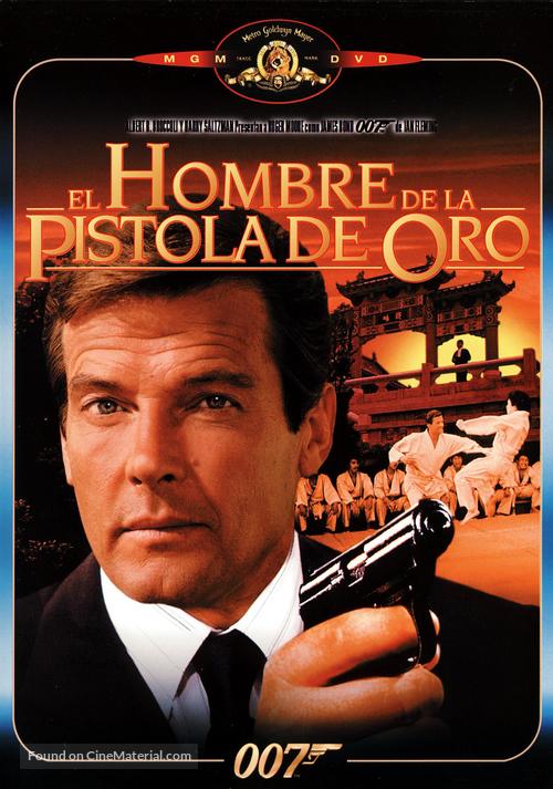 The Man With The Golden Gun - Spanish Movie Cover