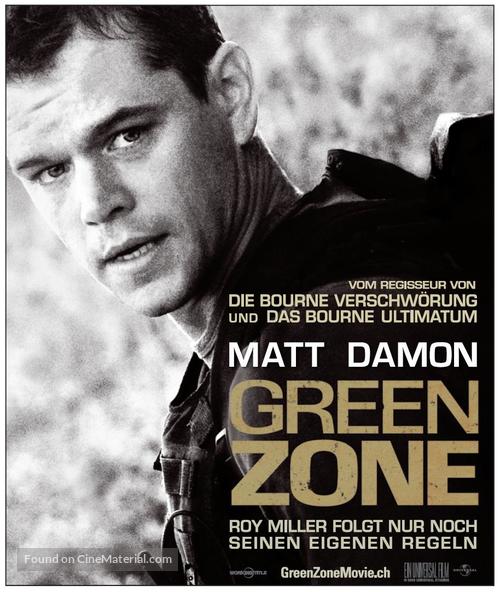 Green Zone - Swiss Movie Poster