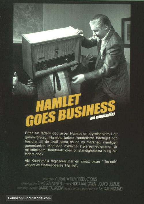 Hamlet liikemaailmassa - Swedish Movie Poster