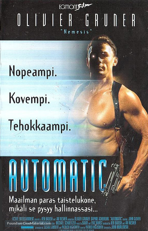 Automatic - Finnish VHS movie cover