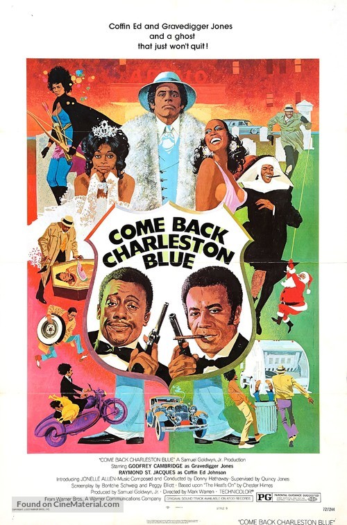 Come Back, Charleston Blue - Movie Poster