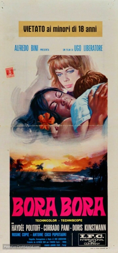 Bora Bora - Italian Movie Poster