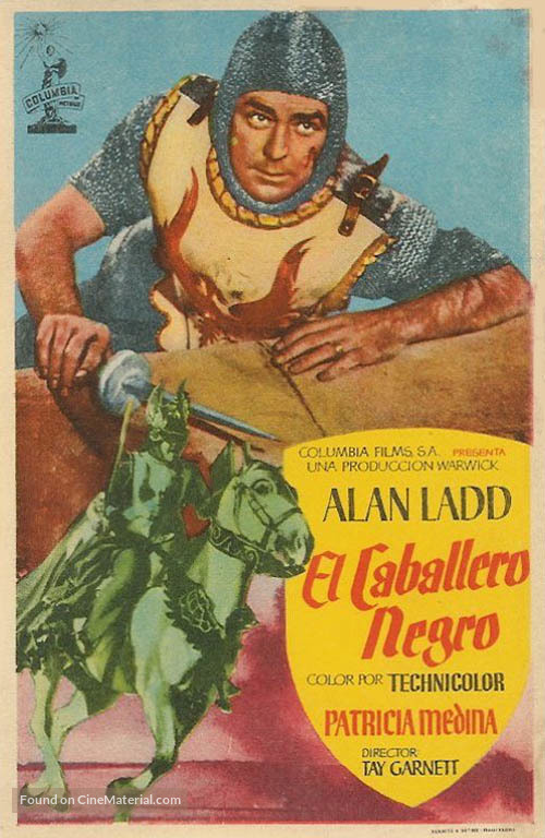The Black Knight - Spanish Movie Poster