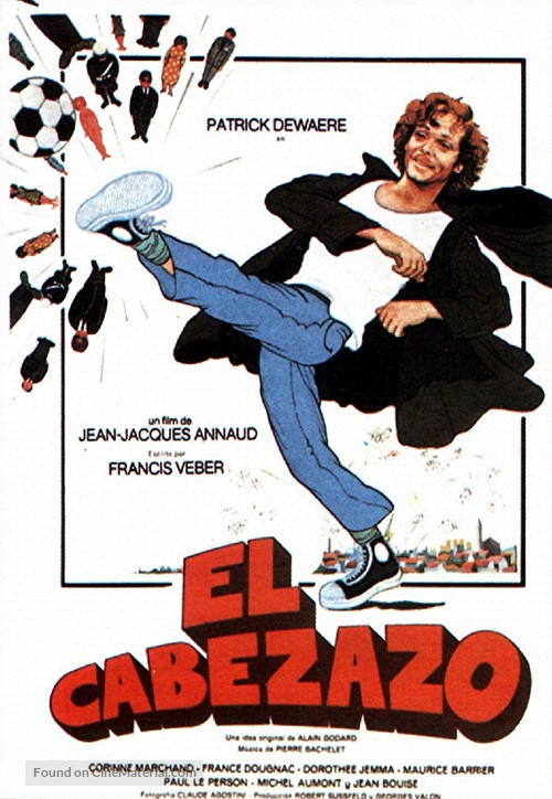 Coup de t&ecirc;te - Spanish Movie Poster