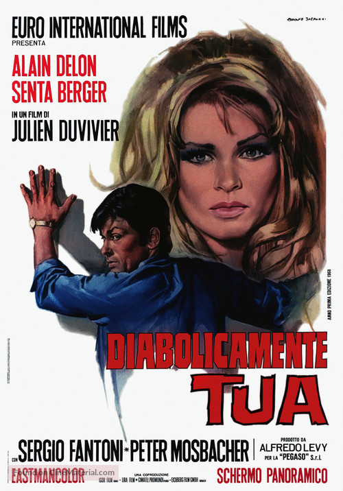 Diaboliquement v&ocirc;tre - Italian Movie Poster