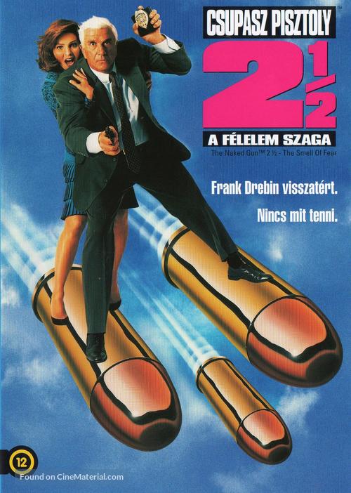 The Naked Gun 2&frac12;: The Smell of Fear - Hungarian DVD movie cover