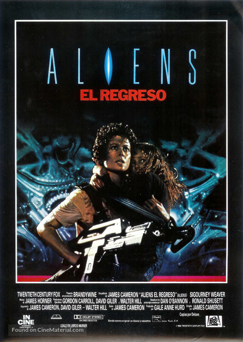 Aliens - Spanish Movie Poster