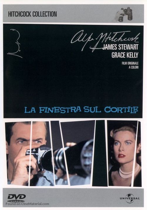 Rear Window - Italian DVD movie cover