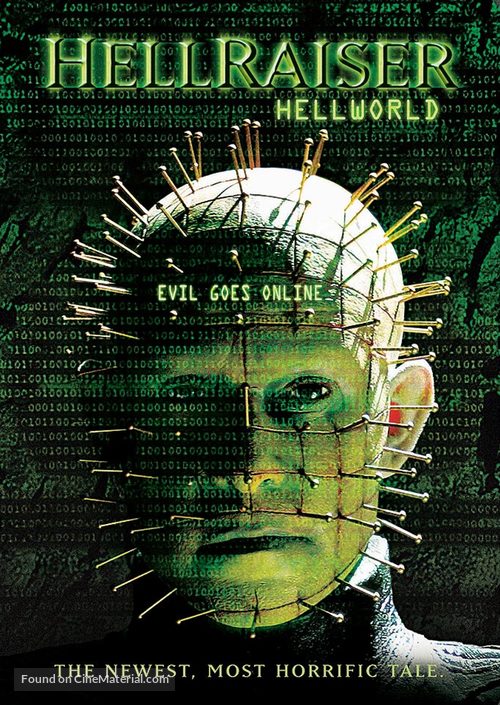 Hellraiser: Hellworld - DVD movie cover
