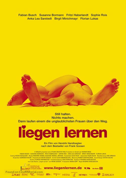 Liegen lernen - German Movie Poster