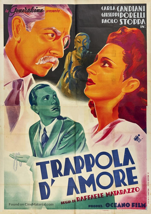 Trappola d&#039;amore - Italian Movie Poster