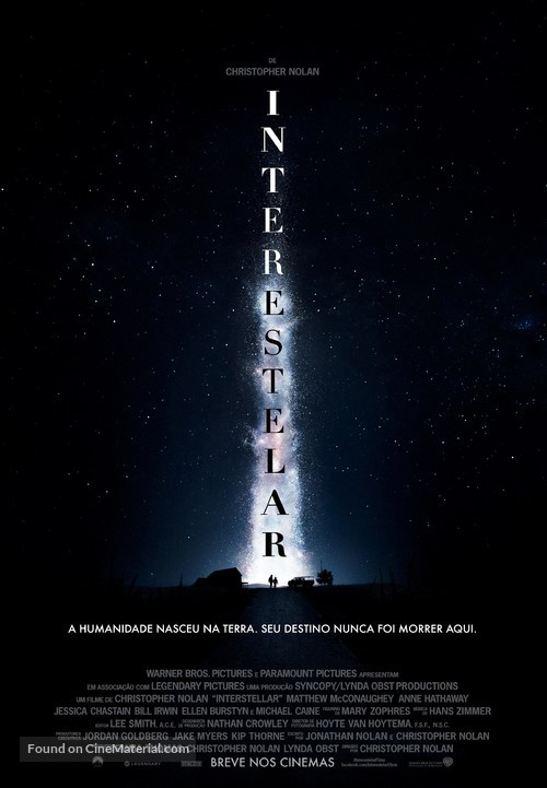 Interstellar - Brazilian Movie Poster