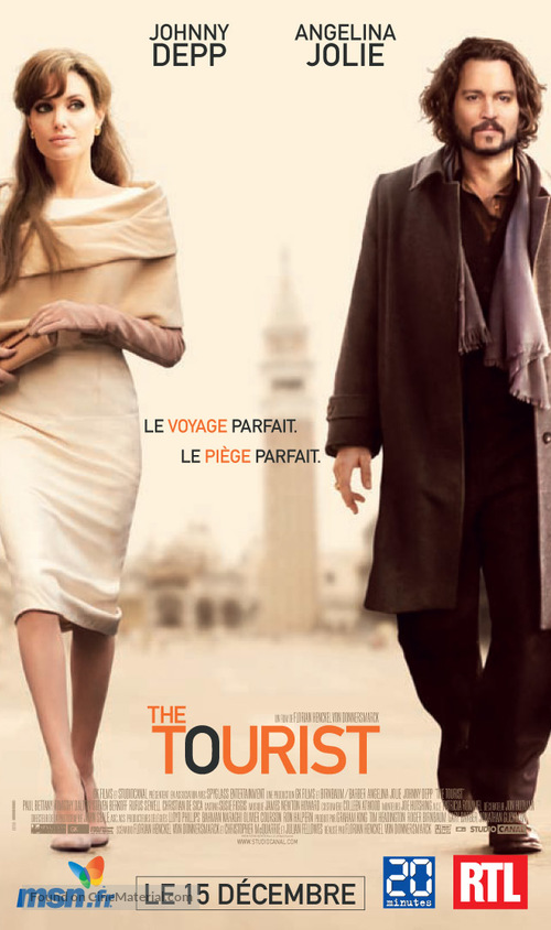 The Tourist - French Movie Poster