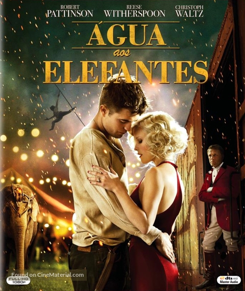 Water for Elephants - Portuguese Blu-Ray movie cover