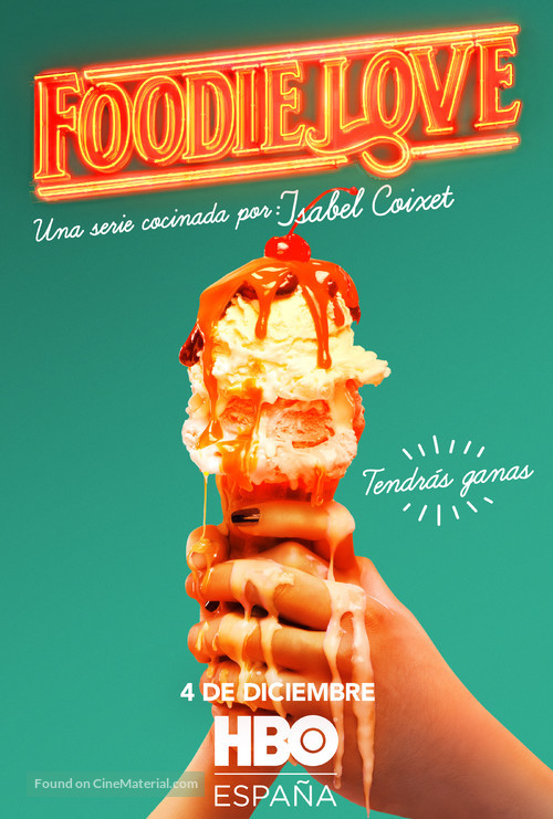 &quot;Foodie Love&quot; - Spanish Movie Poster