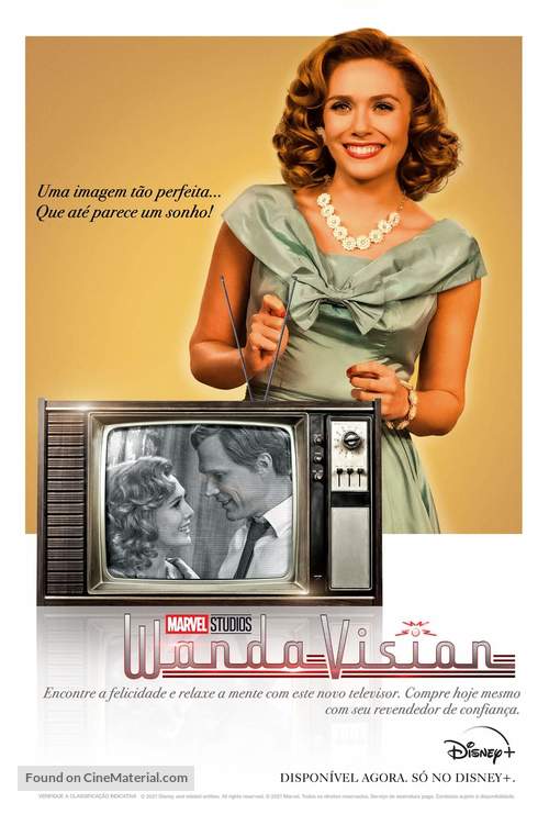 &quot;WandaVision&quot; - Brazilian Movie Poster