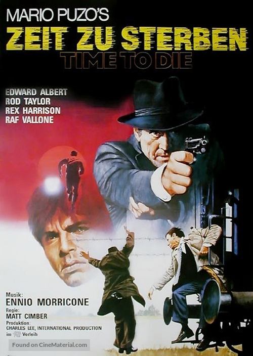 A Time to Die - German Movie Poster