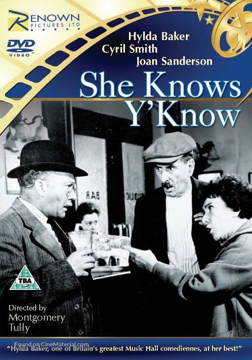 She Knows Y&#039;Know - British DVD movie cover